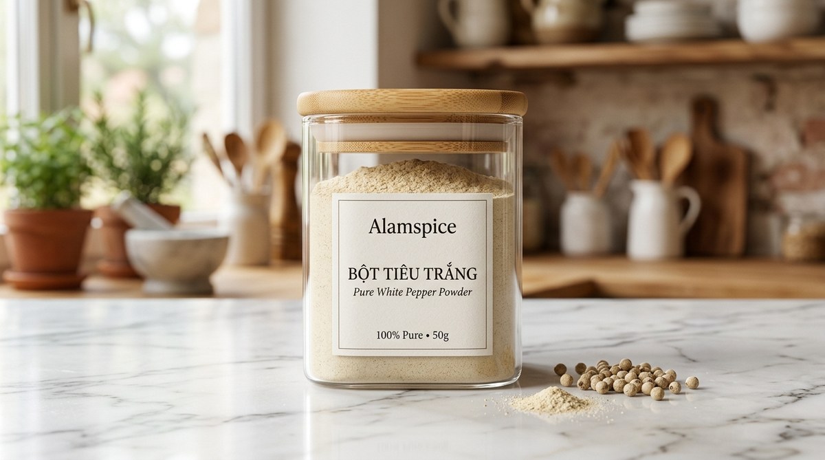 Bột Tiêu Sọ/Tiêu Trắng
